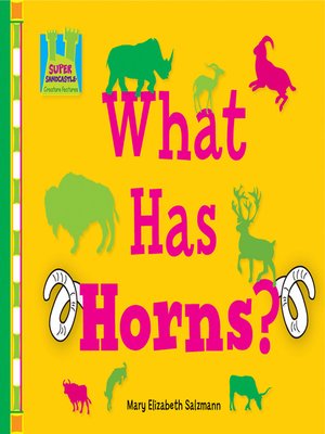 cover image of What Has Horns?